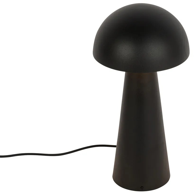 Kültéri állólámpa fekete 50 cm - Gomba