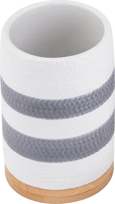 Fogkefe Bögre Fürdőszobai Paszta Kerámia Strapabíró stílusos bambusz