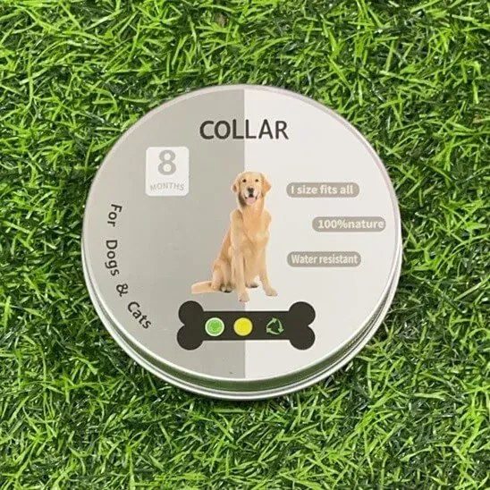 Parazita elleni nyakörv macskáknak és kutyáknak 62 cm - mix szín