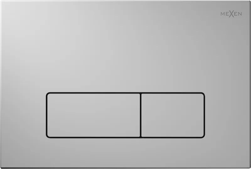 Mexen Fenix 13 Slim öblítőgomb, matt króm - 601302