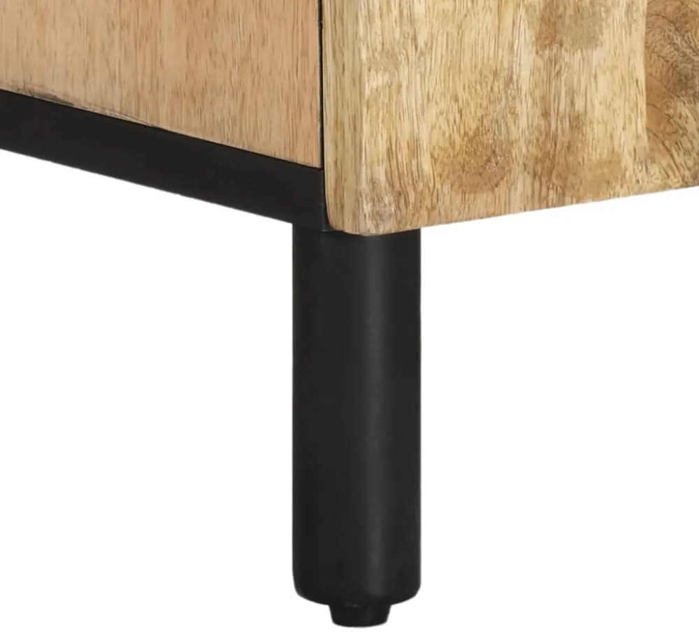 tömör mangófa TV-szekrény 105 x 33 x 46 cm