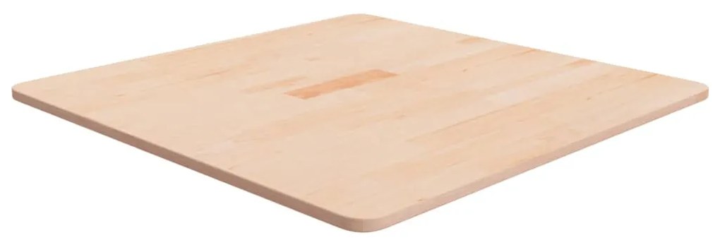kezeletlen tömör tölgyfa négyzet asztallap 70x70x1,5 cm
