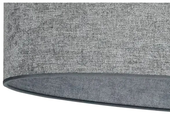 Duolla - Csillár zsinóron OVAL 2xE27/15W/230V szürke