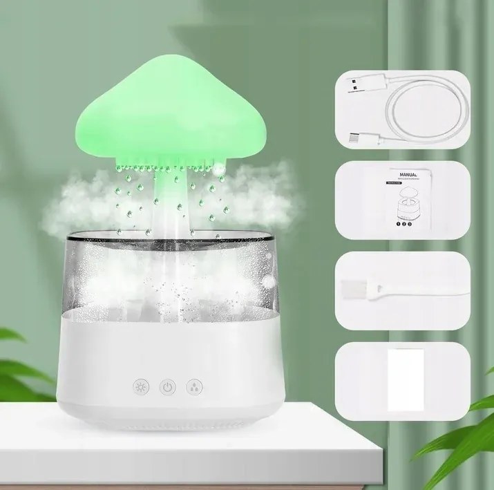 Relaxáló aroma diffúzor és párásító - CH08