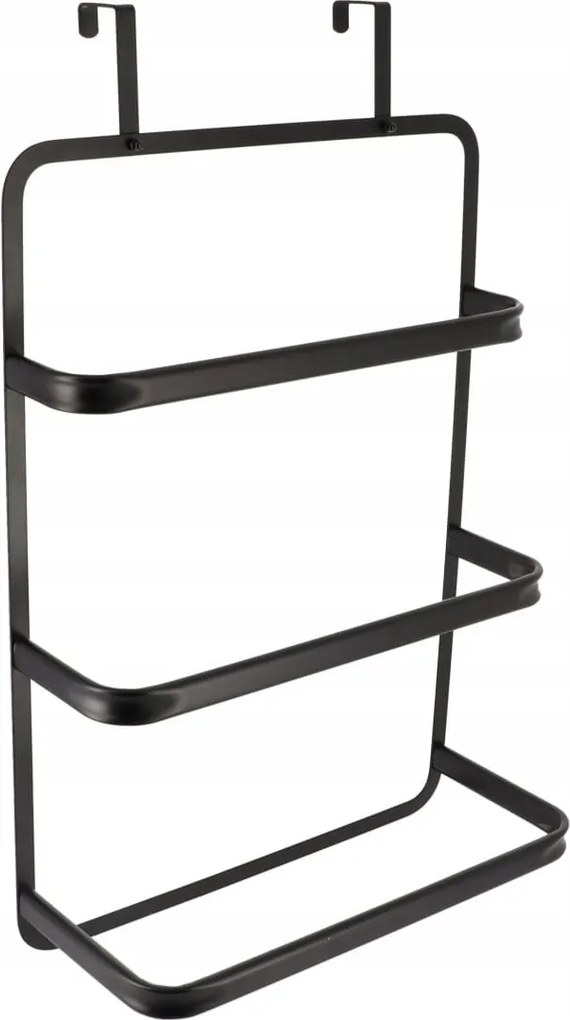 Törölközőtartó 3 szintes kabinajtóhoz