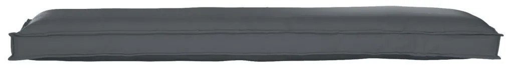 Raklap párna készlet 2 pcs Antracit 150 x 40 x 8 cm