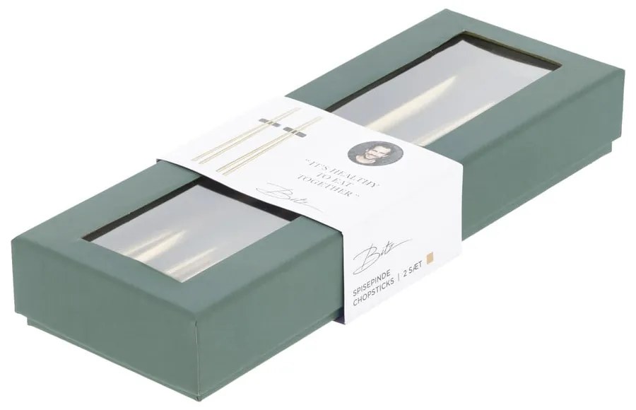 Brass aranyszínű étkező pálcikák állvánnyal - Bitz