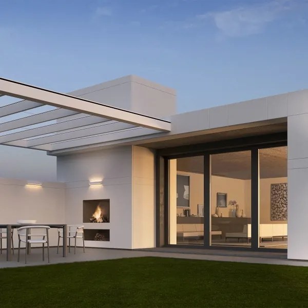 Redo 90259 - AROOS kültéri fali lámpatest LED/21W/230V 3000K IP65 fehér