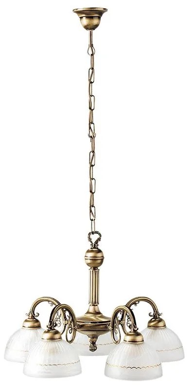 Rabalux 8815 - Csillár láncon FLOSSI 5xE27/40W/230V