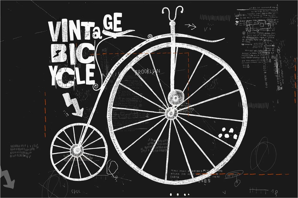 Kép - Velocipede (90x60 cm)