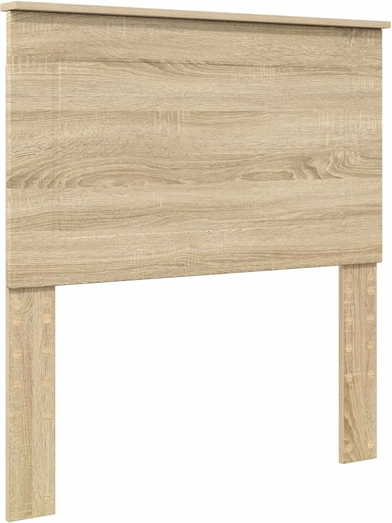 vidaXL Fejtámla Sonoma tölgy 75 cm Faanyag
