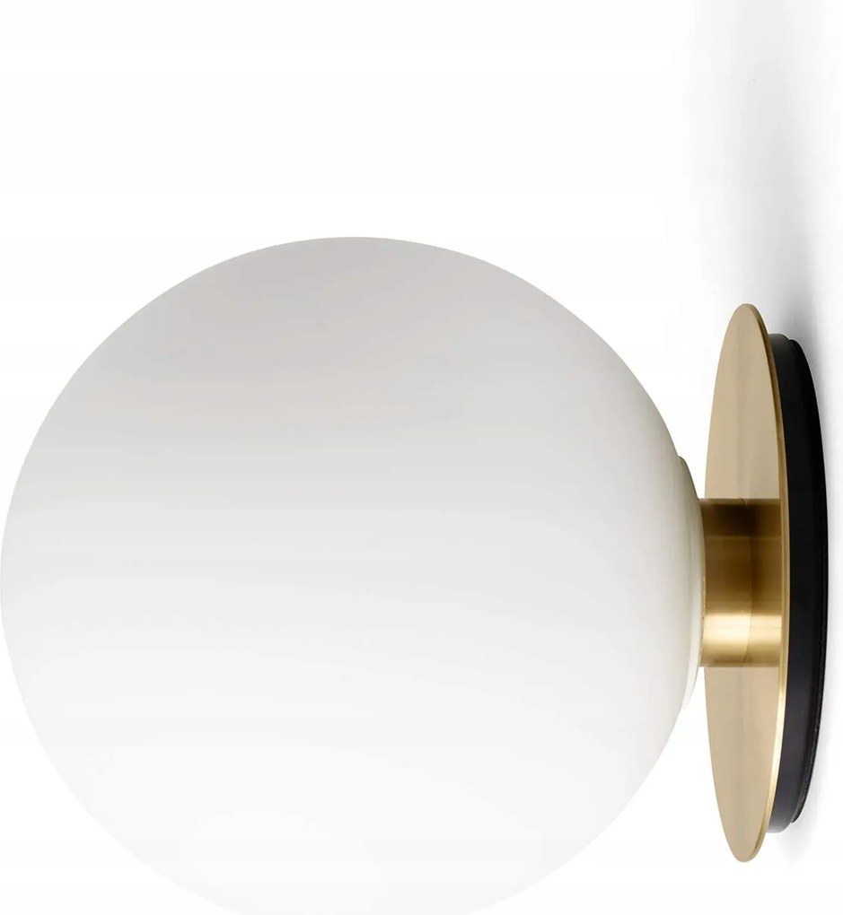 Menu Tr Mennyezeti vagy Fali Lámpa Arany Matt lámpabúra