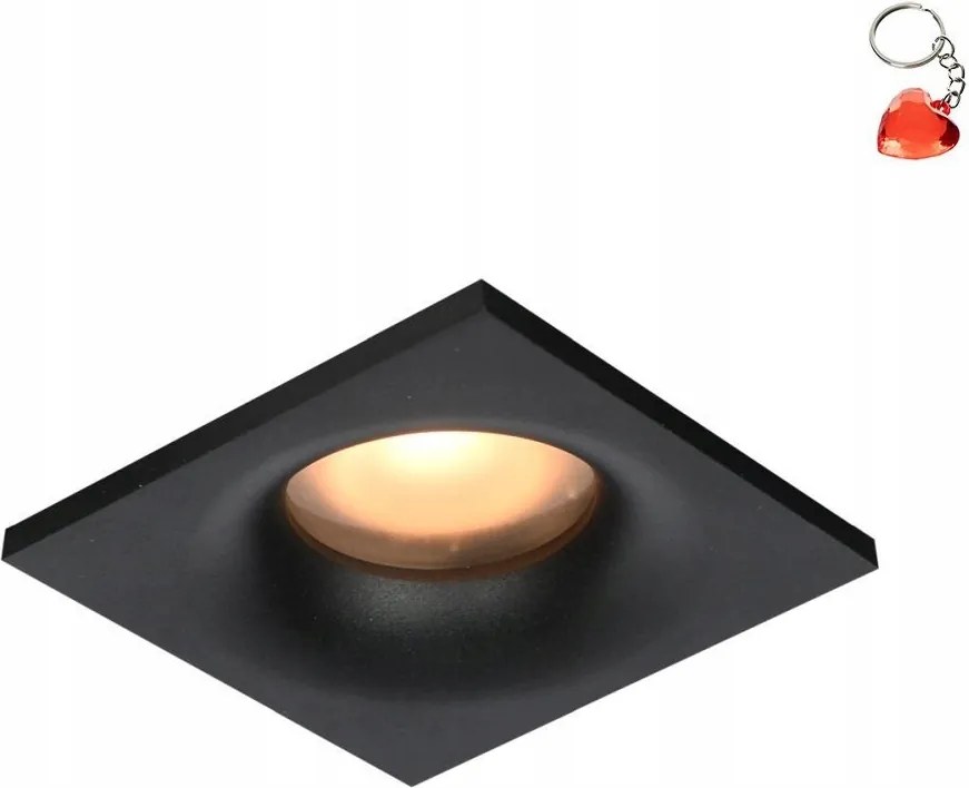 Süllyesztett lámpatest IP44 Naru DL-61903-IP44-BK Italux