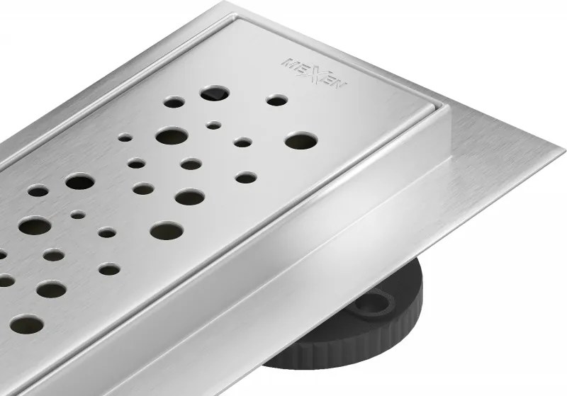 Mexen Flat M12 80 cm-es vonalmenti lefolyó, inox - 1021080-15