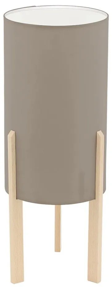 Eglo 97893 - Asztali lámpa CAMPODINO 1xE27/60W/230V magasság 400mm barna