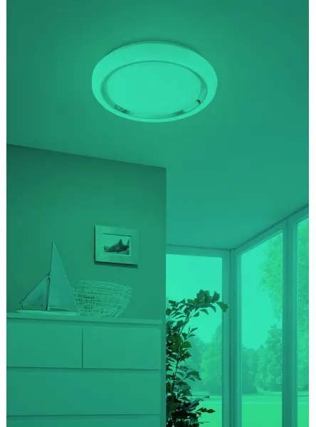 Eglo 96686 - CAPASSO-C LED RGBW 17W 230V dimmálható mennyezeti lámpa