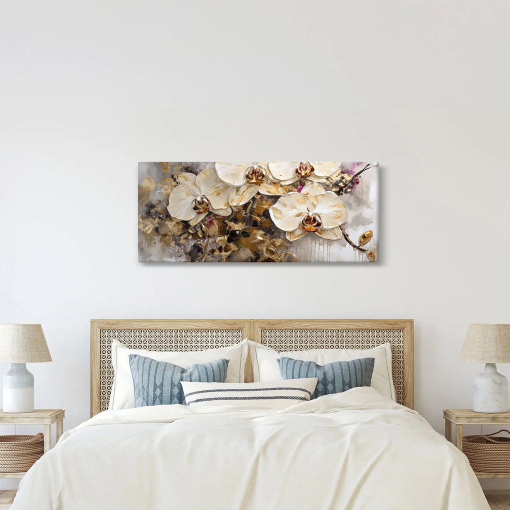 Kép - Orchideák (120x50 cm)
