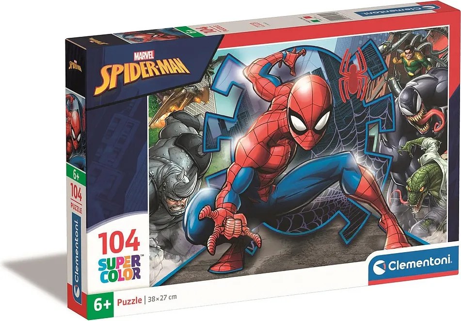 Pókember Sinister Threats 104 db-os puzzle Clementoni