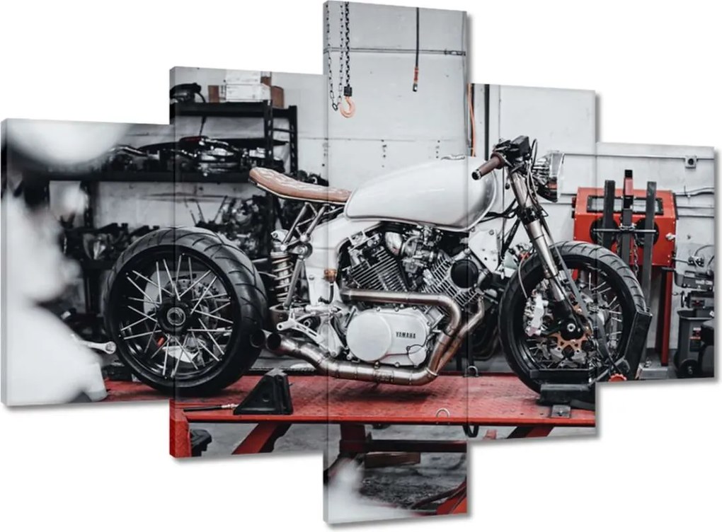 Képek 100x70 Yamaha Motorkerékpár Garázs