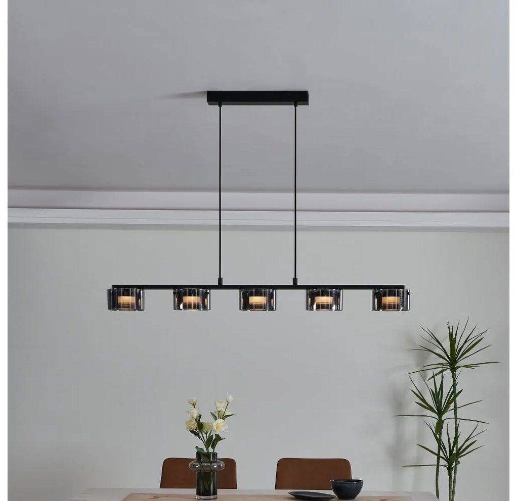 Eglo 39875 - LED Dimmelhető csillár zsinóron COPILLOS 5xLED/5,4W/230V