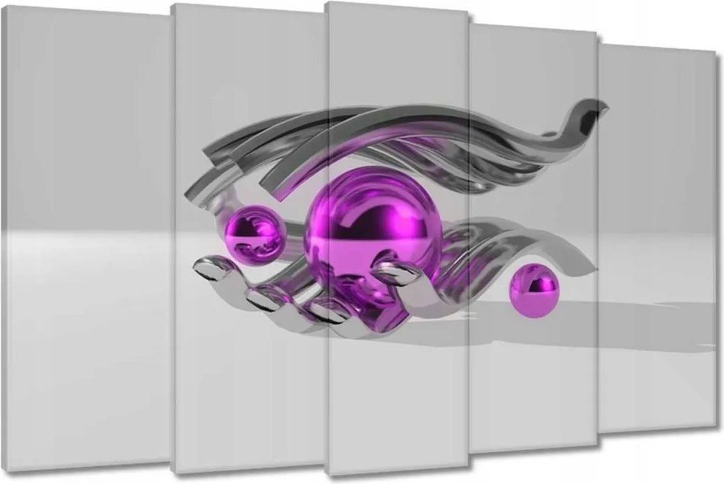 Képek 150x95 Lila gömbök a kézben