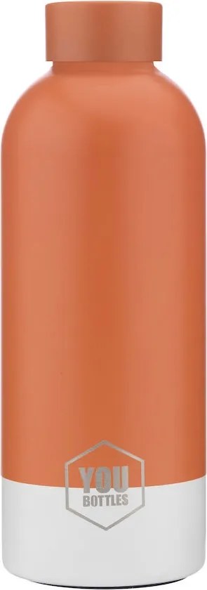 You Bottles Dual Stripe termosz kulacs, 500 ml, piros