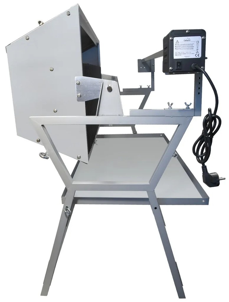 Cattara faszén grill elektromos rosttal Piglet, 138 x 96 x 62 cm