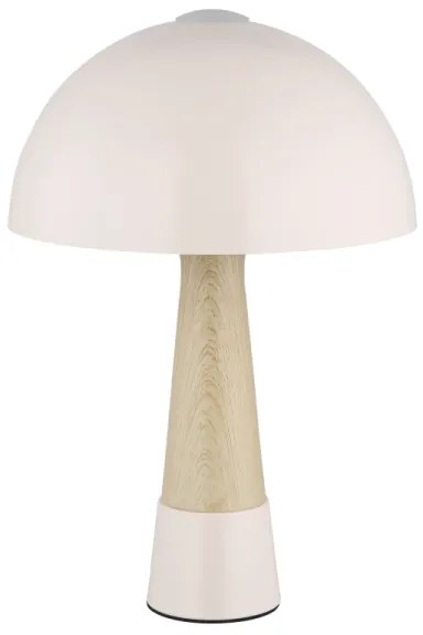 Globo 51570121 - PAULIN asztali lámpa 1xE27ILLU/40W/230V bézs