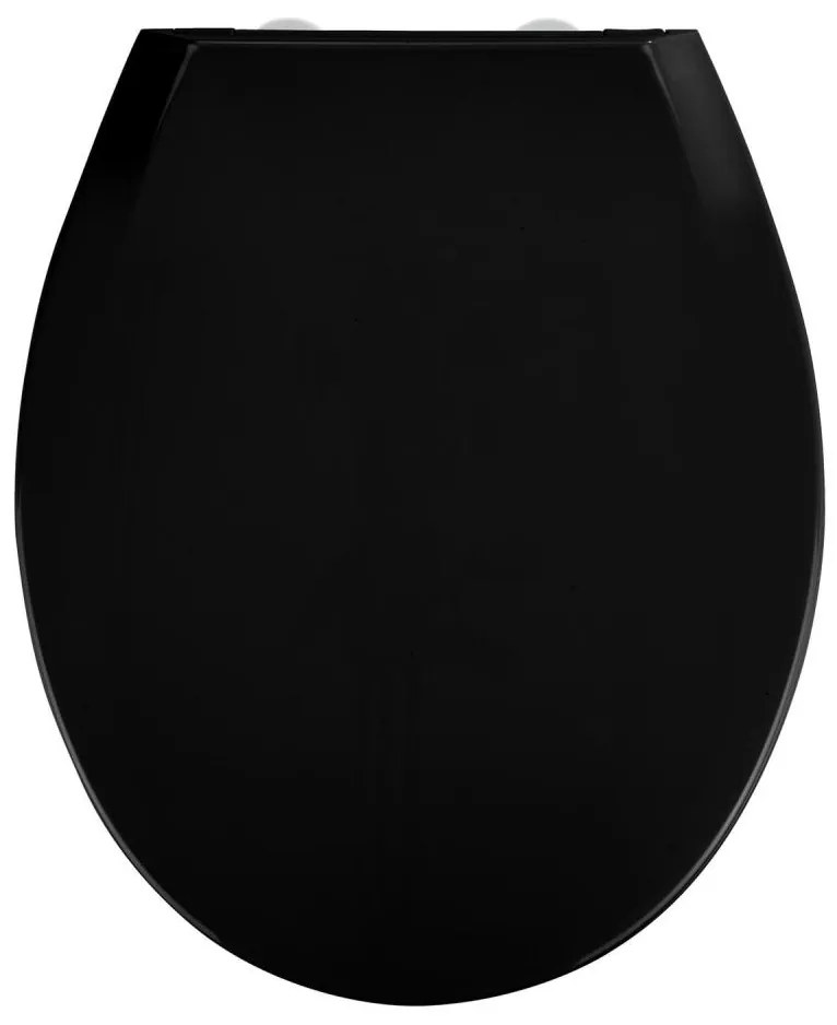 WENKO 23443100 - WC-ülőke KOS 44x37 cm fekete