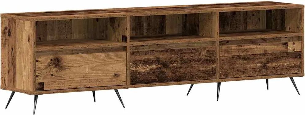 vidaXL TV szekrény Régi fa 150 x 30 x 44,5 cm Faanyag