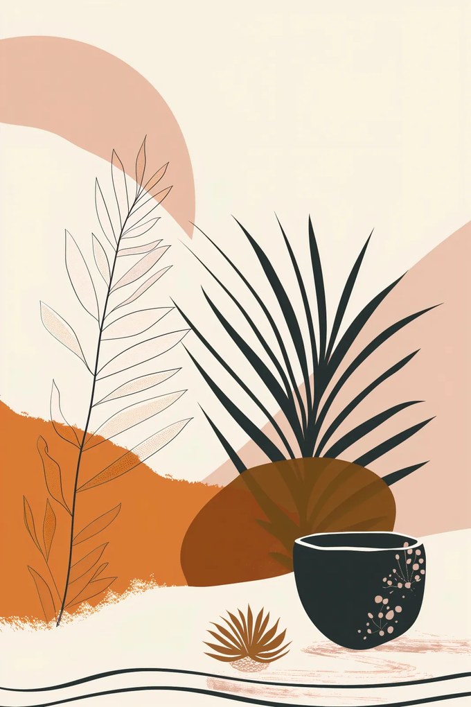 Poszter 61x91,5cm Harmonia Zen