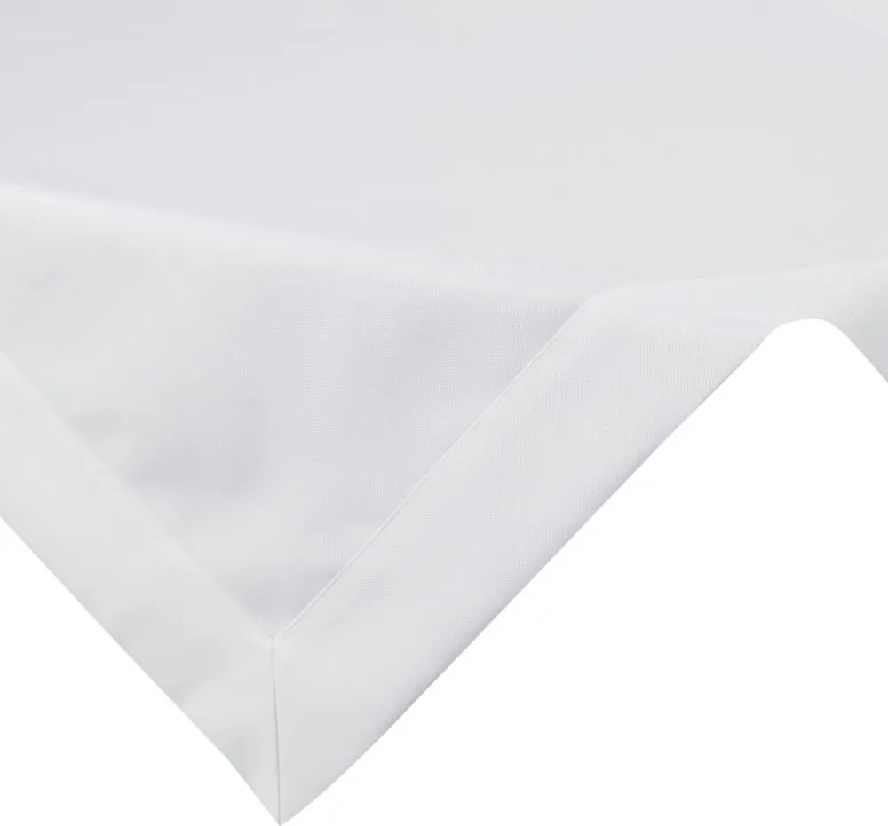 Abrosz dekoratív Lucy 85x85 Eurofirany fehér, kantával díszített