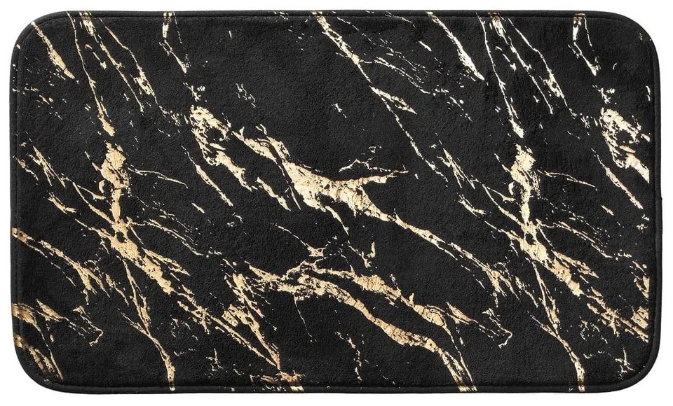 Fekete-aranyszínű fürdőszobai kilépő 45x75 cm Aquamarbre – douceur d'intérieur