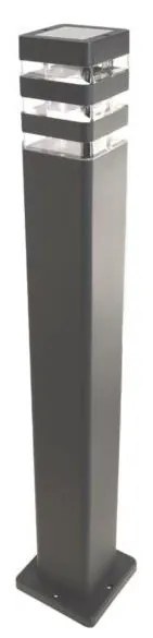 BOWI Kültéri lámpa SANTA 1xE27/60W/230V IP54 79,5 cm antracit BW0309