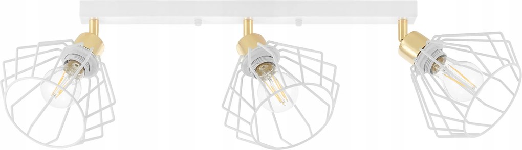 Függőlámpa Mennyezeti Csillár Plafon fehér-arany