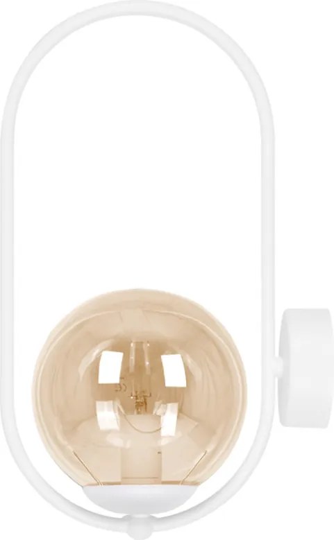 KAJA K-5308 ALMA Fehér Színű Fali Lámpa 1xE14 10W IP20