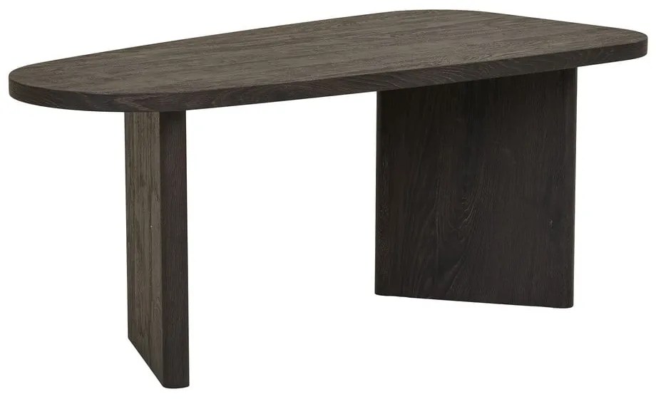 Sötétbarna dohányzóasztal 50x100 cm Melo – House Nordic