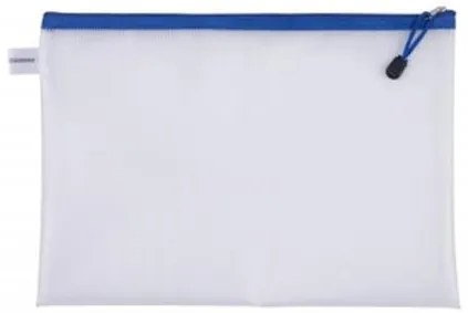 Rendszerező tasak, cipzáras, A4, 343x246 mm, DONAU, kék (D1798101PL10)