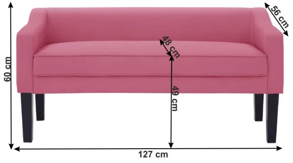 FIRONA rózsaszín pad