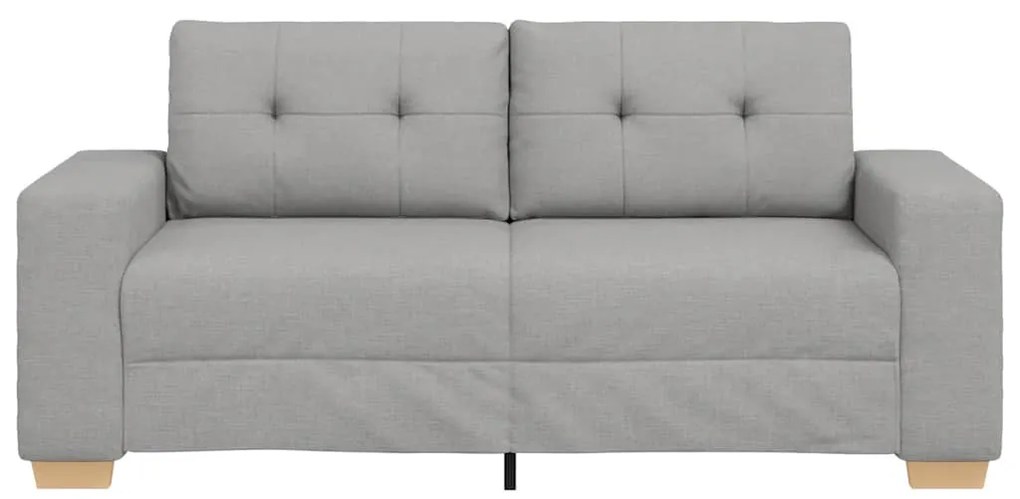 felhőszürke szövet loveseat kanapé 140 cm