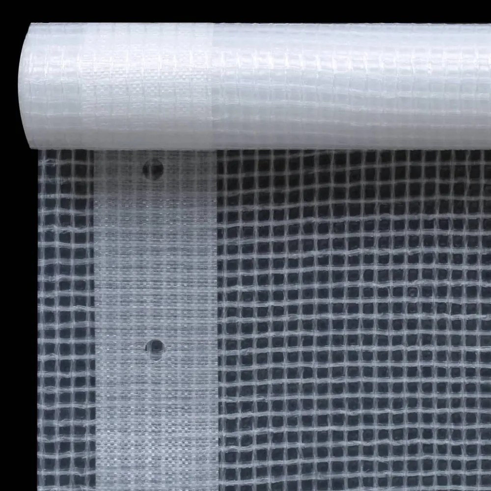 2 db fehér takaróponyva 260 g/m² 4 x 8 m
