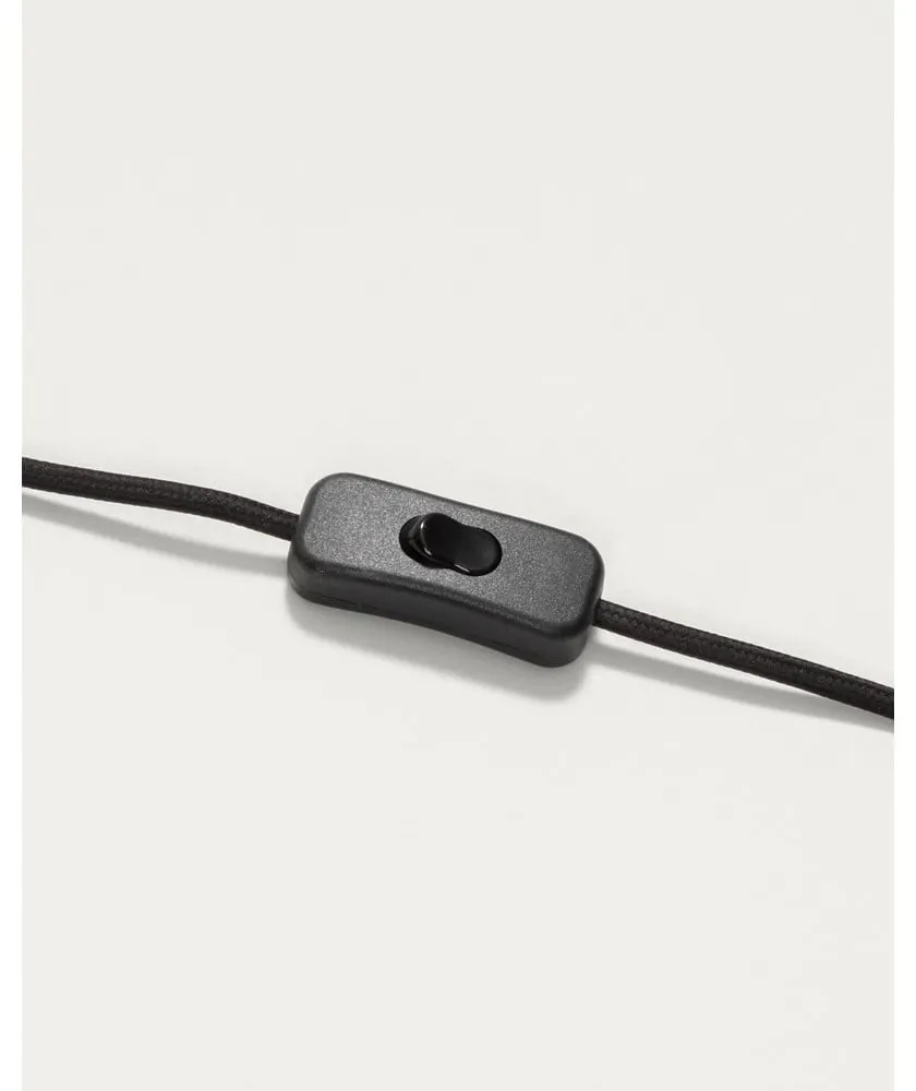 Fekete-aranyszínű asztali lámpa (magasság 60 cm) Natsumi – Kave Home