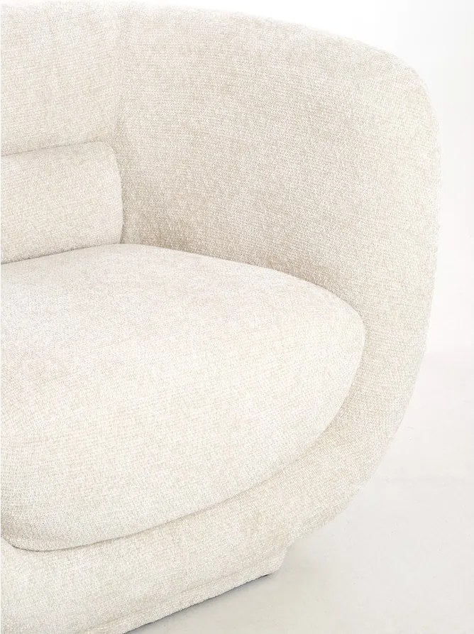 Krémszínű fotel Kialy – Light & Living