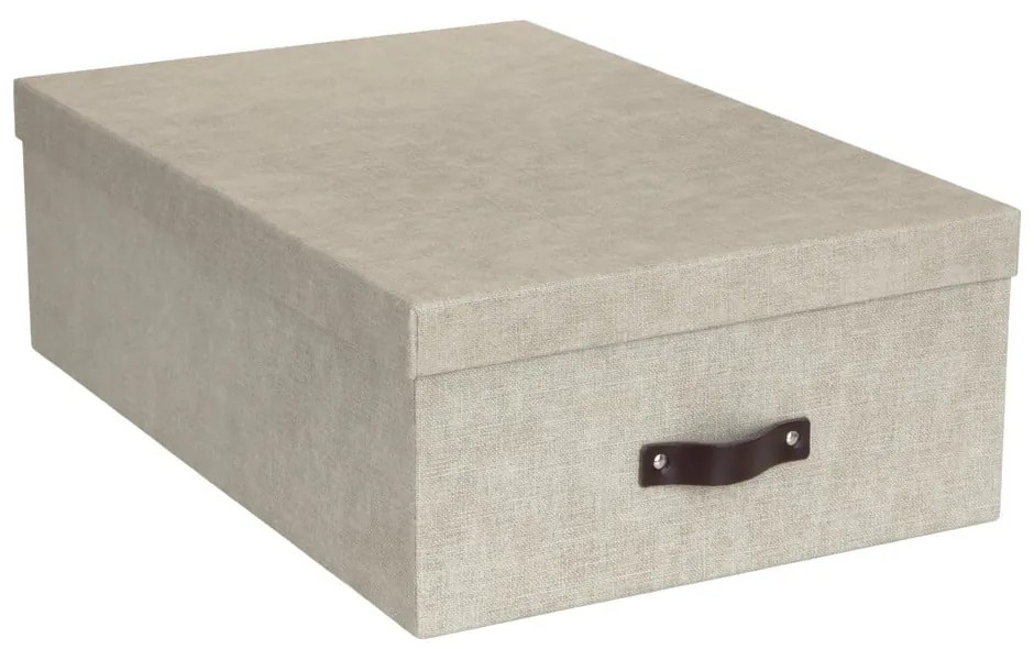 Inge 3 db-os bézs tárolódoboz szett - Bigso Box of Sweden