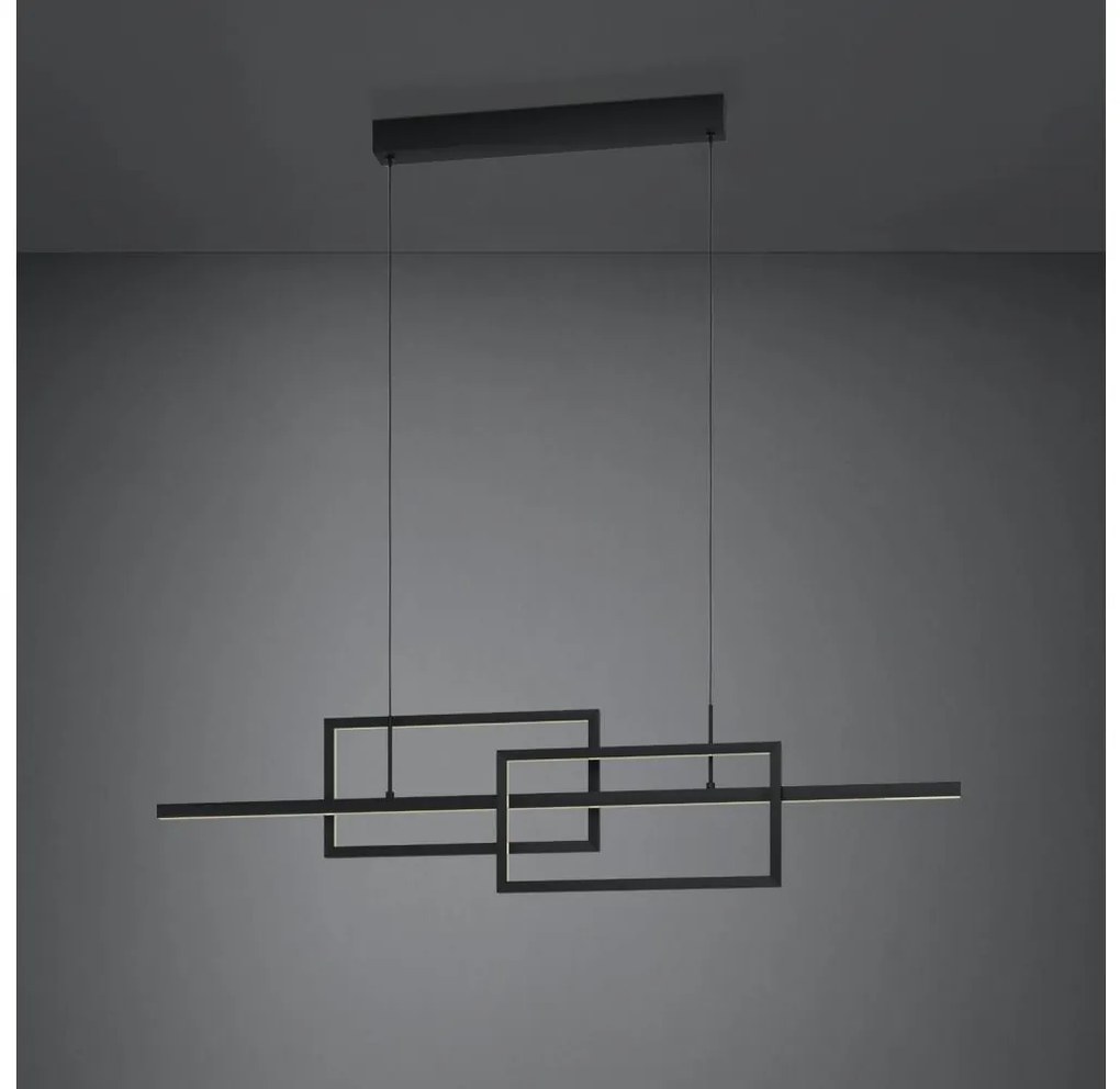 Eglo 39797 - LED Dimmelhető csillár zsinóron PUEBLA LED/28W/230V