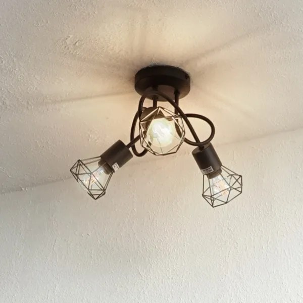 Brilagi - CAGE felületre szerelt csillár 3xE14/40W/230V