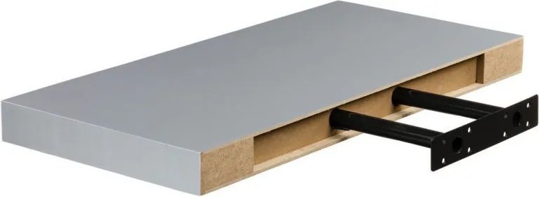 STILISTA Fali polc Volato 60 cm ezüst