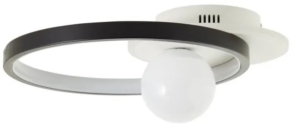 Brilliant - LED Dimmelhető mennyezeti lámpa ATLANTA LED/24W/230V fekete/fehér