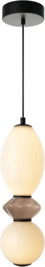 Italux Balos PND-94921-2B-BK Függőlámpa 1x12W/LED 3000K 1500lm IP20