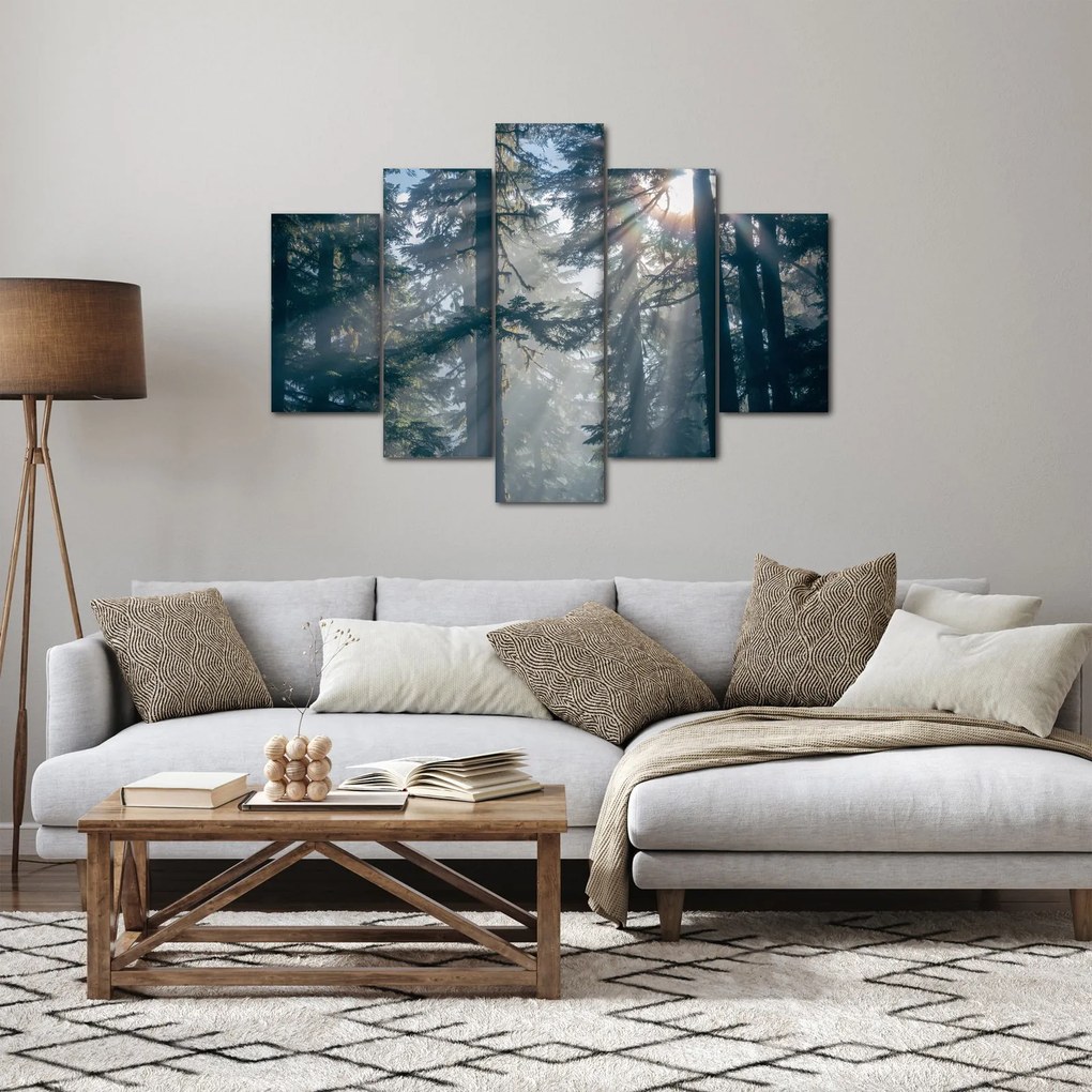 Fák képe a ragyogó nappal (150x105 cm)